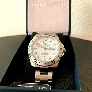 Pagani Design White Explorer II Watch